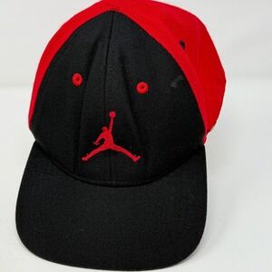 Toddler Jordan Jumpman Hat‎ Black & Red Adjustable Strapback Baseball Cap